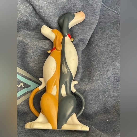 Hot Dogs Figurine by Toni Goffe "Their First Tiff" Basie & Daisy - Read - Picture 1 of 7